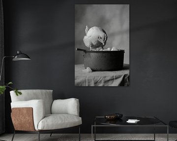 Kipschotel van Poster Art Shop