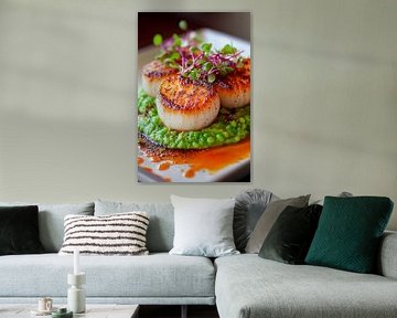 Scallops Indulgence by Poster Art Shop