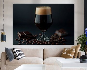 Koffie-bier verwennerij van Poster Art Shop