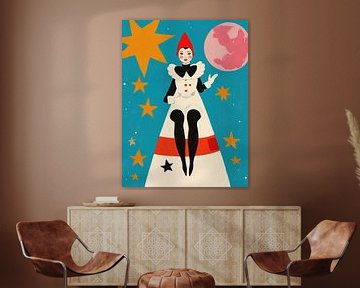 Fly me to the moon by Franka Poulain