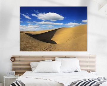 Dunes of Playa del Ingles, Spain, Gran Canaria