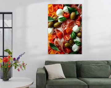 Mediterrane snack van Poster Art Shop