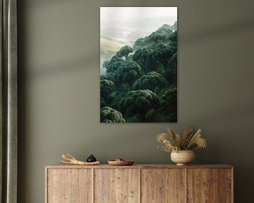 Forêt mystique sur Poster Art Shop