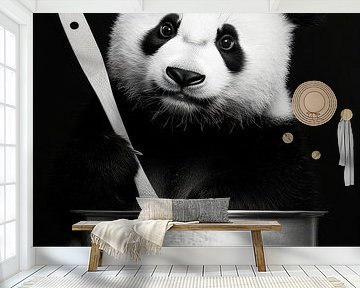 Panda kitchen by Poster Art Shop