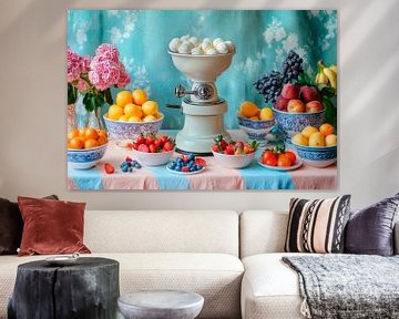 Fruit stilleven van Poster Art Shop