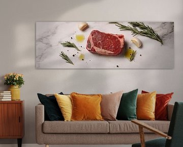 Rundersteak keuken van Poster Art Shop