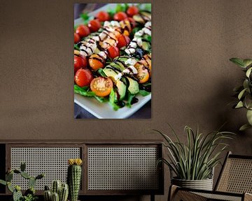 Variatie op salade van Poster Art Shop