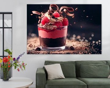 Chocolade mok van Poster Art Shop