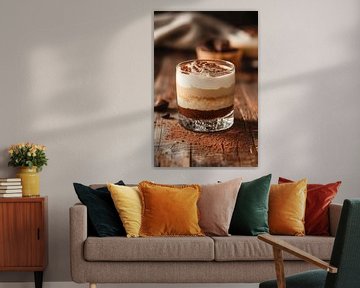 Gelaagde dessertkeuken van Poster Art Shop