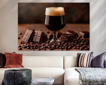 Chocolade verwennerij van Poster Art Shop