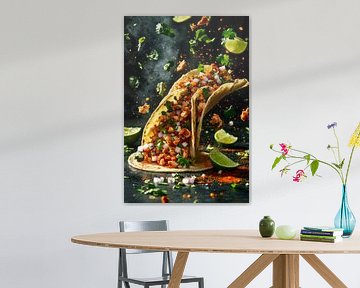 Taco's Fiesta van Poster Art Shop