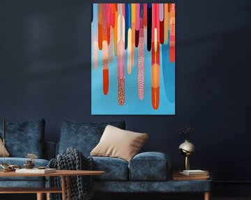 Abstract colour party 1 by Bert Nijholt