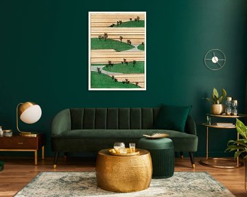 Japanische Vintage-Kunst