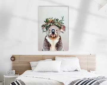 Koala krans van Poster Art Shop