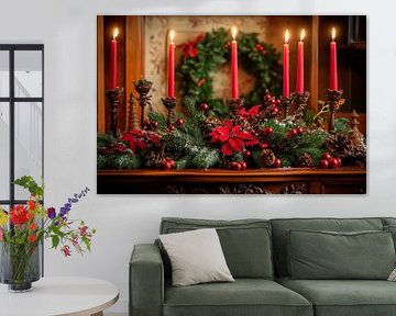 Weihnachtliche Dekoration von Poster Art Shop