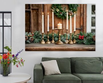 Weihnachtliche Dekoration von Poster Art Shop