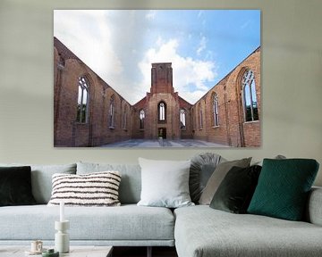 Roofless Church in Belgium von Brian Morgan