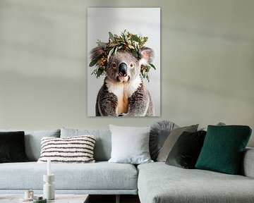 Koala krans van Poster Art Shop