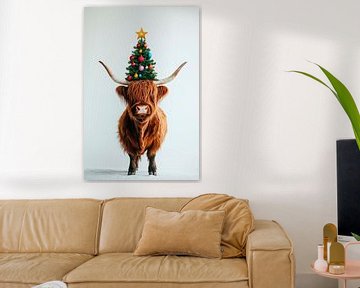 Kerst rundvlees van Poster Art Shop