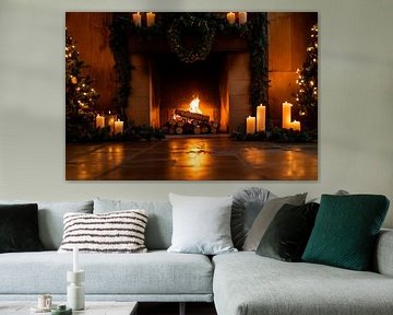 Weihnachtsruhe von Poster Art Shop