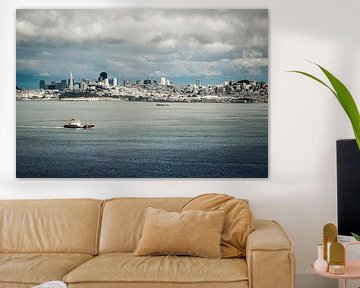 San Francisco Skyline with the U.S. Coast Guard | Panoramic photo by RB-Photography
