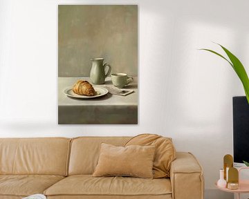 Frühstückstisch | Stille Kaffeepause von Kunst Laune