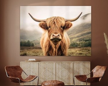 Highland Cow  van Niklas Maximilian