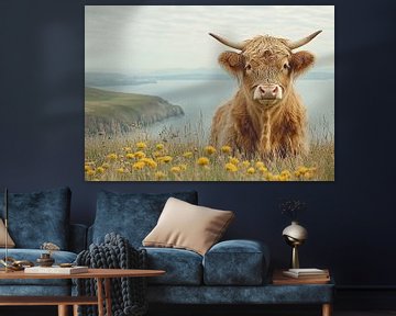 Highland Cow  van Niklas Maximilian