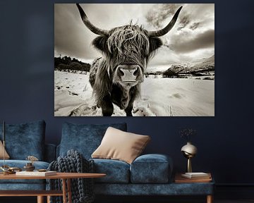 Highland Cow  van Niklas Maximilian