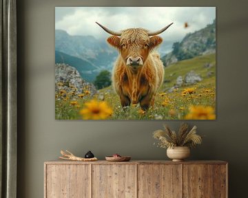 Highland Cow  van Niklas Maximilian