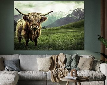 Highland Cow  van Niklas Maximilian