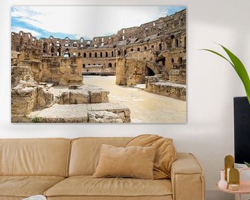 Amfitheater El Djem by Adinda Heeres