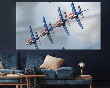 Patrouille Acrobatique de France en action. sur Jaap van den Berg