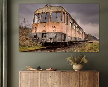 Abandoned Train von Tom Opdebeeck