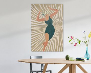 Dancing pin-up van Franka Poulain