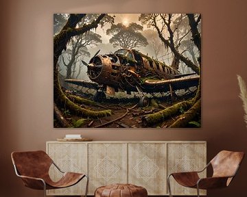 Aircraft wreckage by Nick Wendt