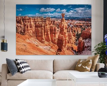 Fantastische vormen in Bryce Canyon, Utah van Rietje Bulthuis