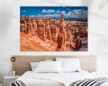 Fantastische vormen in Bryce Canyon, Utah van Rietje Bulthuis