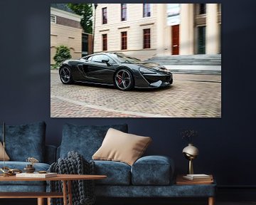 McLaren 570S sports car driving by Sjoerd van der Wal Photography