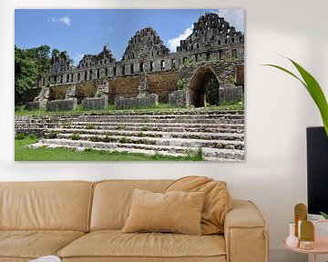 De overblijfselen van het oude Uxmal van Frank Photos
