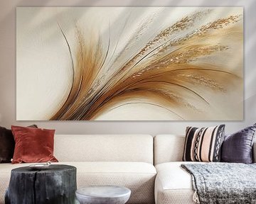 Abstracte pluimen van Bert Nijholt