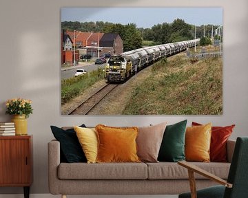 Certus Rail met petroleumcokes Zeeuws Vlaanderen van Harold de Groot
