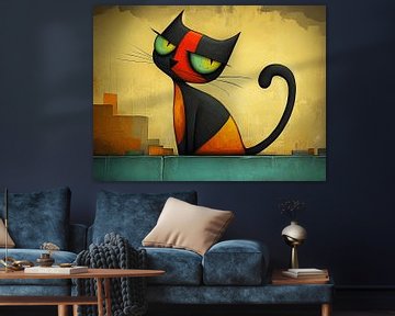Verleidelijke Kattenblik van Karina Brouwer