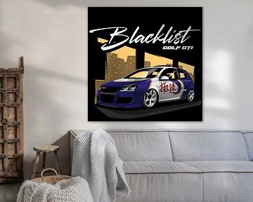 La voiture GTI de Blacklist sur un jeu vidéo populaire sur CFStore