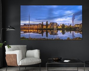 Skyline van vestingstadje Geertruidenberg van Eugene Winthagen