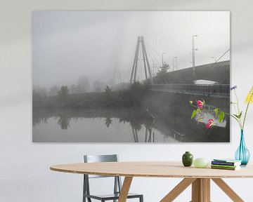 La passerelle de la Méchelle, van Richard Wareham