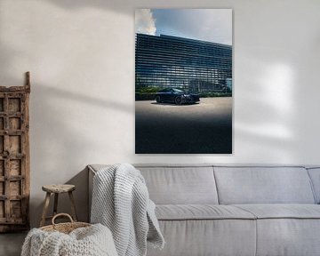 Audi RS4 ABT in een Havenachtig Gebied van Sebastiaan van 't Hoog
