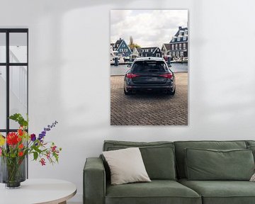 Audi RS4 ABT in een Havenachtig Gebied van Sebastiaan van 't Hoog