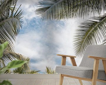Summer Sky under Palms by Femke Ketelaar