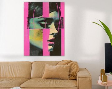 Vrouw in Roze van TOAN TRAN